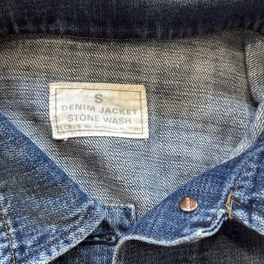Jcrew Jean jacket - Picture 2 of 3